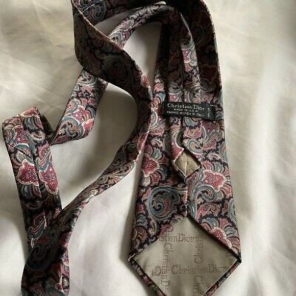 Christian Dior Mens Tie - Picture 2 of 5